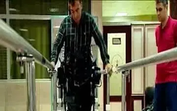 ربات اسکلت خارجی این بار از نوع ایرانی+فیلم