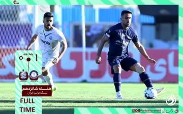 خلاصه بازی گل گهر سیرجان 1 - ملوان 0 + ویدئو