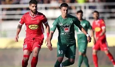 برد یک نیمه‌ای ذوب‌آهن مقابل پرسپولیس