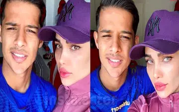 عکس سلفی همسر و مادرزن مهدی قائدی با پسر خوشگل در ماشین 