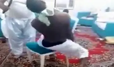شکنجه وحشتناک کارگر آفریقایی توسط ارباب سعودی