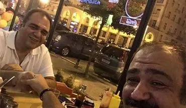 تیپ مهران غفوریان و برادرش در خارج از کشور! + عکس