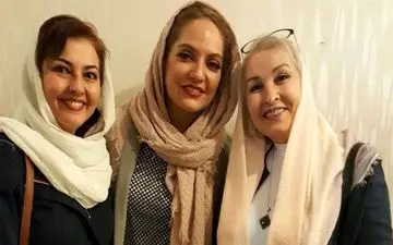 تیپ جدید مهناز افشار در کنار آناهیتا همتی 