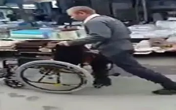 مچ گیری از گدای قلابی + فیلم 