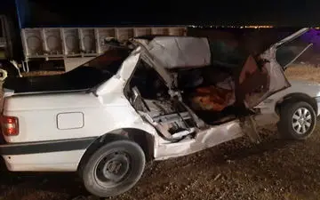 تصادف مرگبار در جاده مبارکه اصفهان؛ سه نفر جان باختند