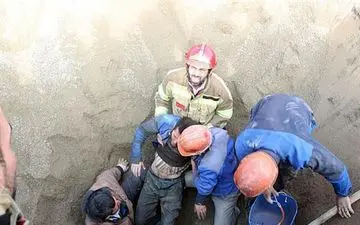 مرگ تلخ کارگر جوان در پالایشگاه آبادان + عکس