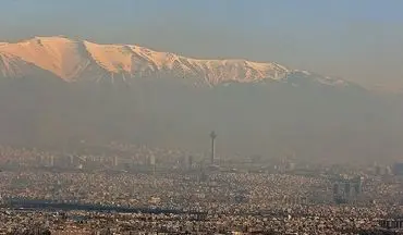 پیش‌بینی افزایش دما و کاهش کیفیت هوای تهران برای پنجشنبه