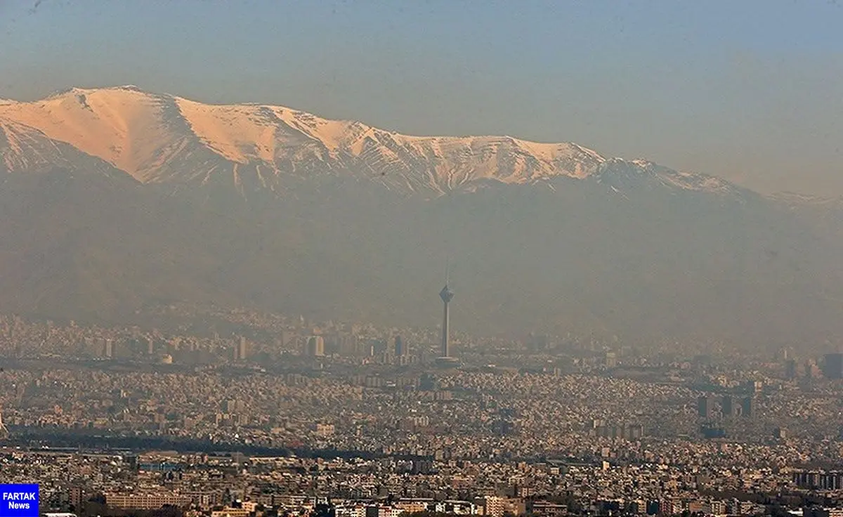 پیش‌بینی افزایش دما و کاهش کیفیت هوای تهران برای پنجشنبه