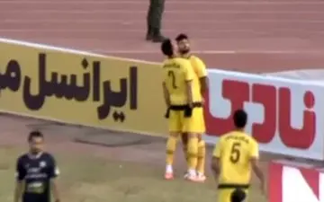 گل اول سپاهان به چادرملو + ویدئو