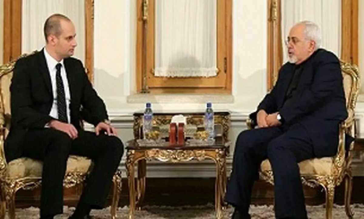 دیدار وزیر امور خارجه گرجستان با ظریف