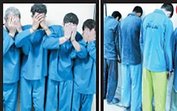 نقشه راهزنی 8 هم سلولی در زنداند / هدف اول محله های خلوت تهران+ عکس 