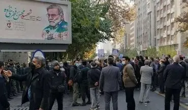  شلیک گاز اشک‌آور در تجمع جانبازان در خیابان طالقانی تکذیب شد