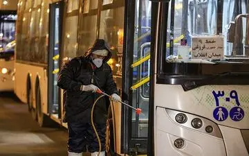 اتوبوس‌های درون‌شهری قم به‌صورت مستمر ضد عفونی می‌شود
