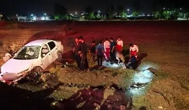۶ مصدوم در برخورد دو سواری در علی‌آباد کتول

