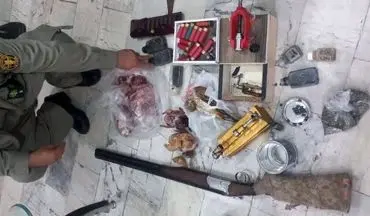 سه شکارچی متخلف در خلخال و کوثر دستگیر شدند