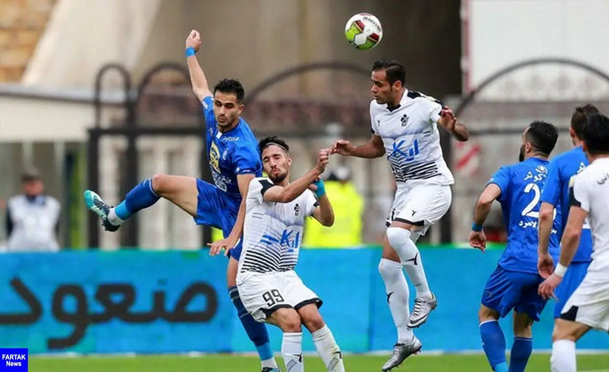 هفته اول لیگ برتر فوتبال؛ / تساوی استقلال و پیکان در پایان نیمه نخست