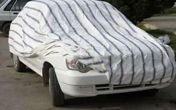  راز مرموز پرایدی که با چادر پوشانده شده بود