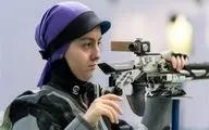 آرمینا صادقیان ملی پوش ایلامی  در تفنگ بادی سهمیه المپیک را کسب کرد