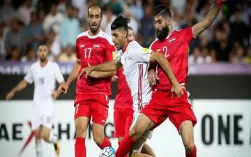 اعتراف مربی سوری به قدرت ایران: نتیجه مساوی برای ما مثل برد است