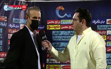 صحبتهای یحیی گل محمدی بعد از فتح دربی 95 + فیلم