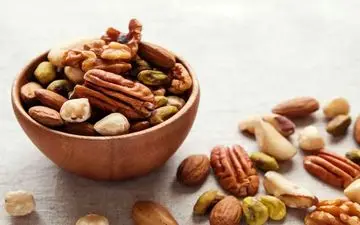 مقایسه قند آجیل با سایر خوراکی‌ها