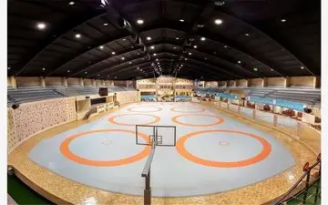 کمپ تیم‌های ملی کشتی مورد اصابت قرار گرفت