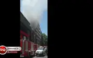 اولین فیلم از آتش سوزی هتل آپادانا 