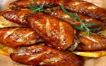  طرز تهیه بال مرغ در فر !!