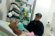 به یاد گذشته؛ «مازیار لرستانی» در کنار «محمد کاسبی» در بیمارستان