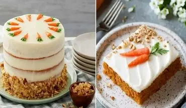 طرز تهیه کیک هویج با کرم پنیری؛ تجربه طعمی متفاوت