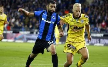 بازیکن ایرانی کلوب بروژ با گل برگشت 