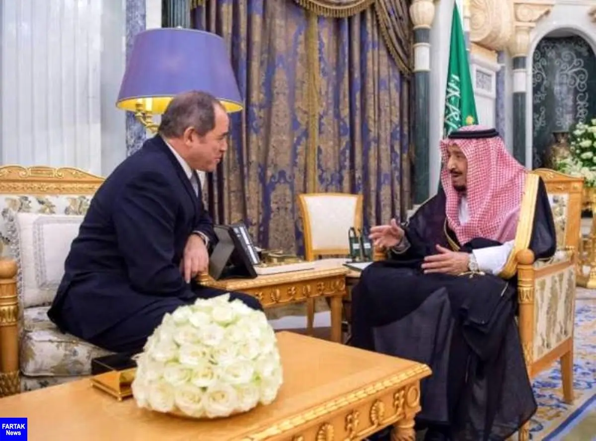 وزیر خارجه الجزایر با پادشاه عربستان دیدار کرد