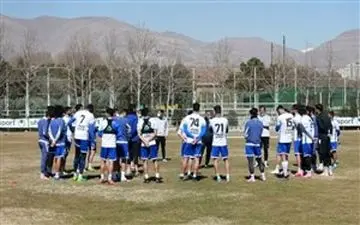  تمرین فردای آبی ها تعطیل شد