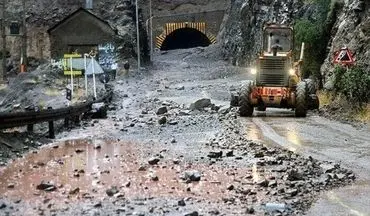 صدور هشدار ریزش سنگ در جاده‌های هراز و کندوان
