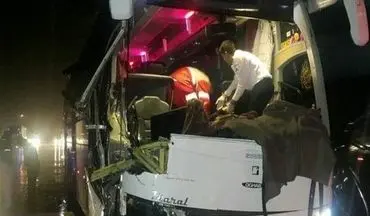 واژگونی خونین اتوبوسی که عازم مشهد بود