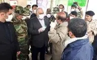 گزارش تصویری بازدید استاندار کرمانشاه از مراکز تولید مواد ضدعفونی کننده سطوح در پادگان شهید سروران ارتش