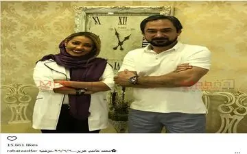 حضور محمد حاتمی در مطب دندانپزشکی خانم دکتر سرشناس (عکس)