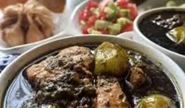 طرز تهیه خورش آلوچه با مرغ !