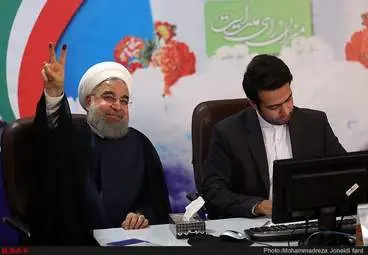 گزارش تصویری ثبت نام روحانی و رئیسی در انتخابات ریاست جمهوری