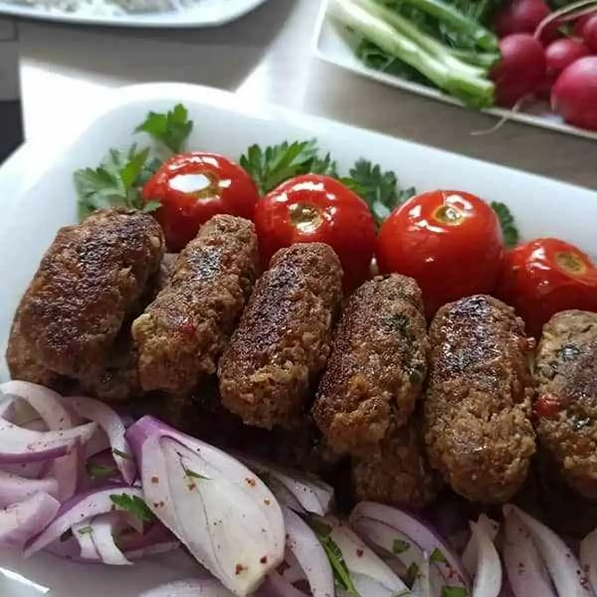 کوفته کباب ترکی مجلسی با طعم فوق العاده رو این طوری درست کن