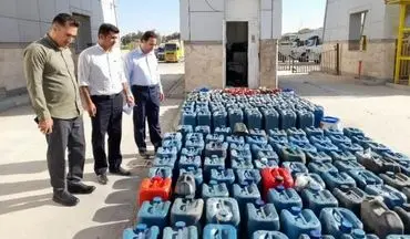 ضربه سنگین به قاچاقچیان؛ کشف 5600 لیتر سوخت قاچاق در گمرک پرویزخان!

