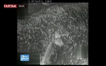 لحظه حمله جنگنده‌های ارتش ترکیه به مواضع کردهای سوریه + فیلم