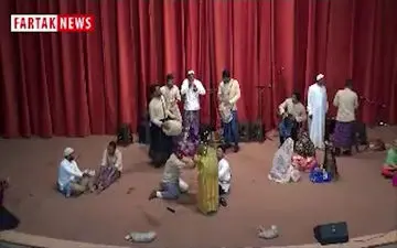  اجرای زیبای گروه مینابی ها در جشنواره آیین های نوروزی