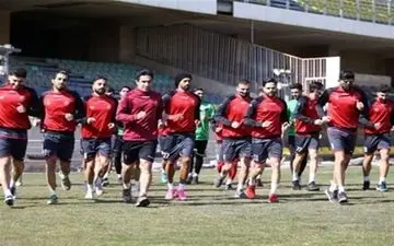تمرین مدافع تیم ملی با پرسپولیسی‌ها/ حیدری در جمع سرخپوشان + تصاویر 