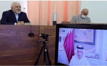 رایزنی ظریف و همتای قطری درباره آخرین تحولات منطقه‌ای و همکاری‌های دوجانبه