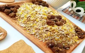 پلوی جذاب | بیا تا بهت سماق پلو رو یاد بدم تا لذت ببری !