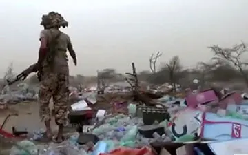 پیدا شدن جنازه مزدوران سعودی در میان زباله‌ها + فیلم 