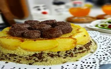 پلوی متفاوت و شیک |  دمی عدس!