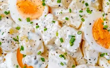 طرز تهیه آسان یه غذای چینی با سیب‌زمینی و تخم‌مرغ (ویدئو)