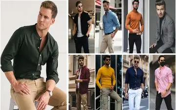 رنگ‌های مناسب پیراهن مردانه برای پوست‌های سبزه

